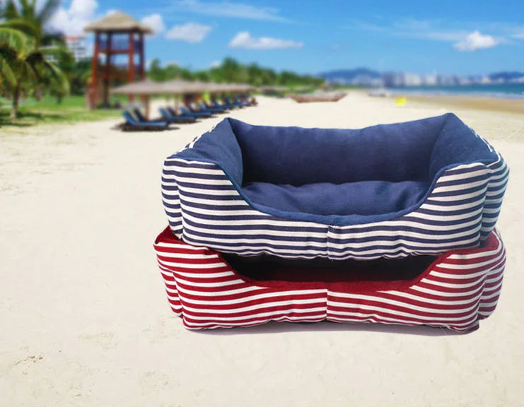 Cama y sofá retro para mascotas