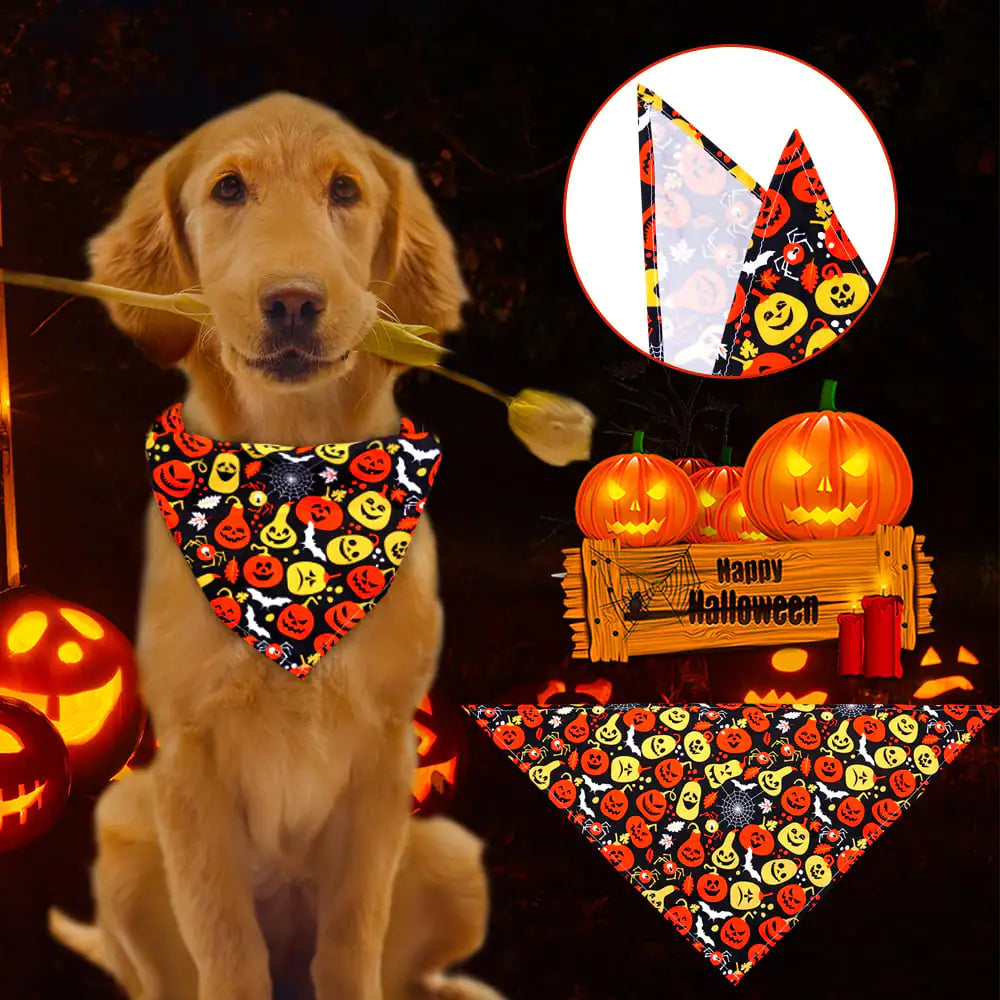 Bandanas de Halloween para Perros como Accesorios para Mascotas