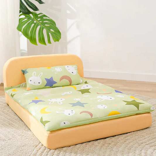 Cama Esponjosa Lavable y Extraíble para Mascotas Pequeñas/Medianas