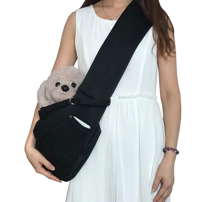 Bolso de Hombro de Malla Transpirable para Mascotas