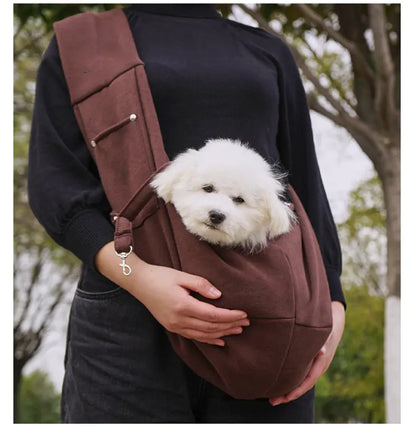 Bolso de Hombro de Malla Transpirable para Mascotas