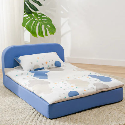 Cama Esponjosa Lavable y Extraíble para Mascotas Pequeñas/Medianas