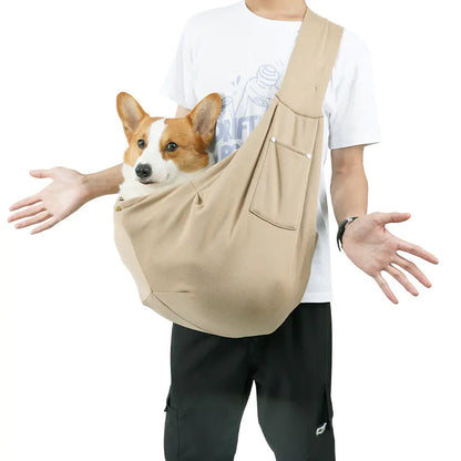 Bolso de Hombro de Malla Transpirable para Mascotas