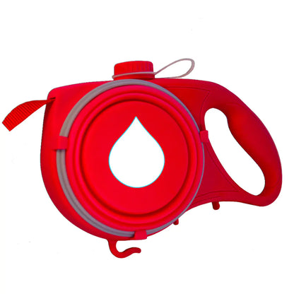Cuerda de Tracción Portátil con Botella de Agua